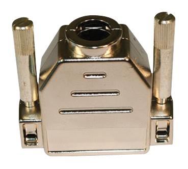 973-009-020R121 BACKSHELL, 180 DEG, 9POS, ABS NORCOMP