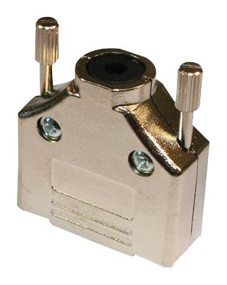 970-015-010R011 D SUB BACK SHELL, 180DEG, SIZE DA, ABS NORCOMP