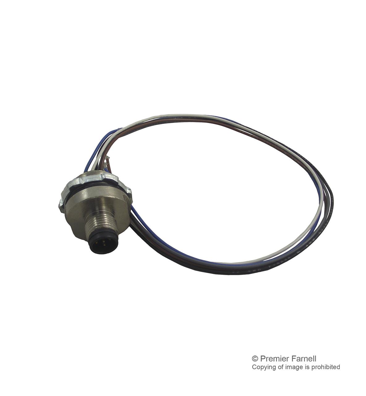 120084-0017 SENSOR CORD, 5P, M12 PLUG-FREE END, 0.3M MOLEX