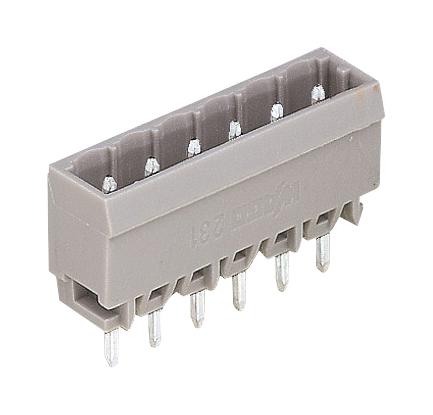 231-135/001-000 TERMINAL BLOCK, HEADER, 5POS, TH WAGO
