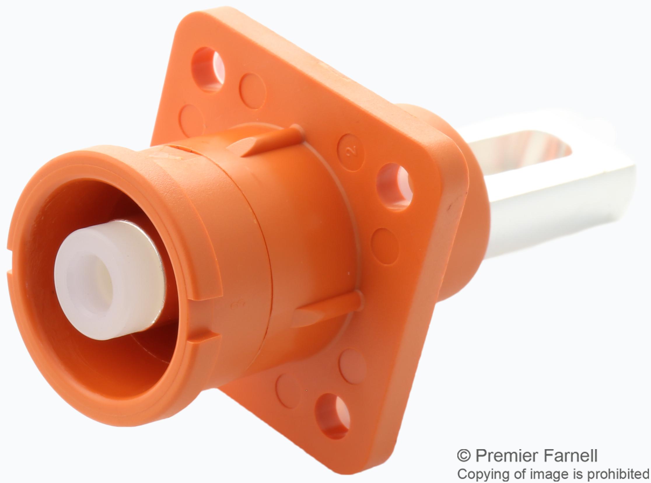 SLP IR C B P S O 1 POWER ENTRY, RCPT, 1KV, ORANGE AMPHENOL INDUSTRIAL