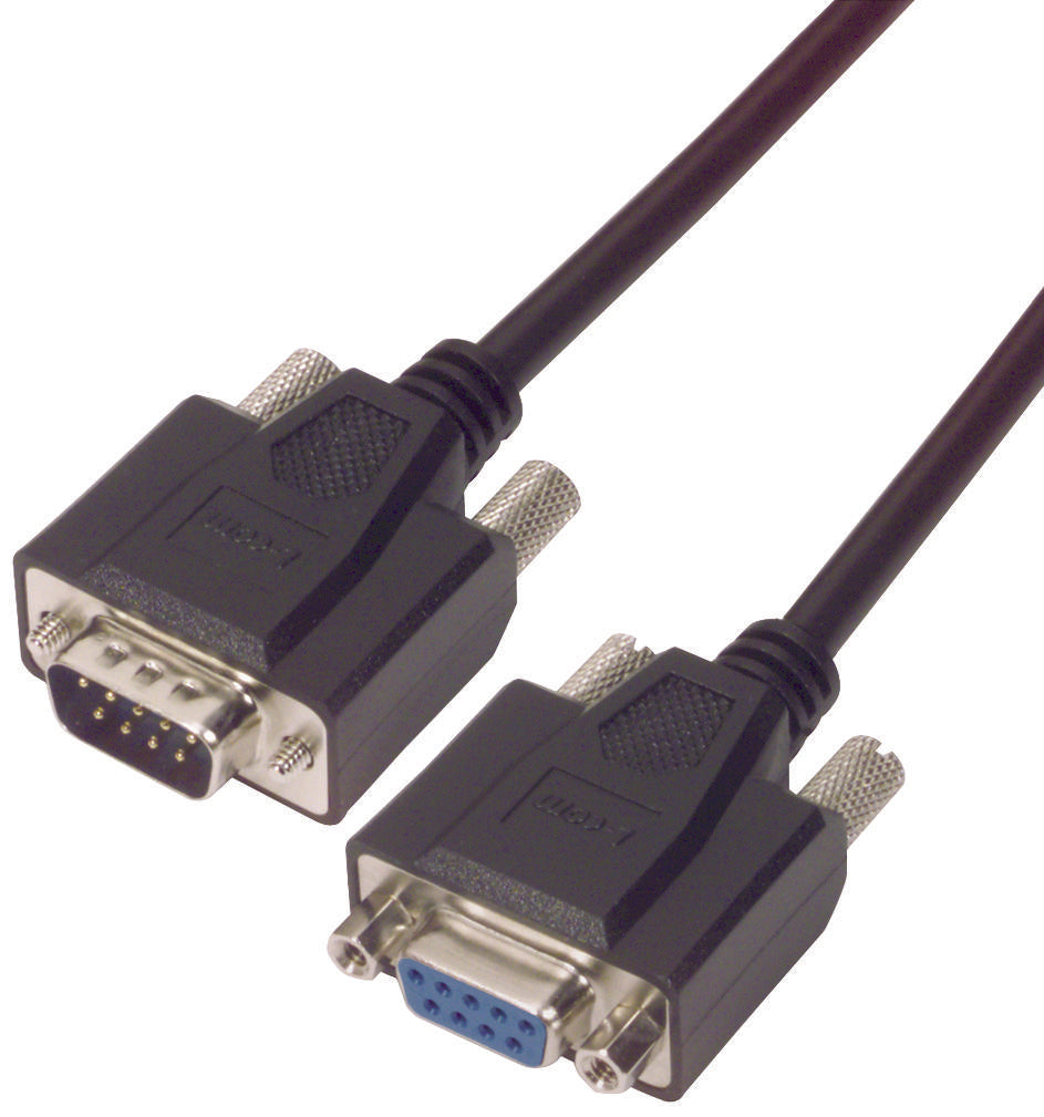 CSMNB9MF-10 COMPUTER CABLE, DSUB 9P PLUG-SKT, 3.05M L-COM