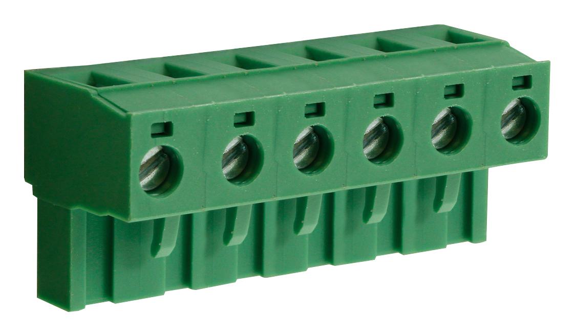 CTBP9408/6 TERMINAL BLOCK, PLUGGABLE, 6POS, 14AWG CAMDENBOSS