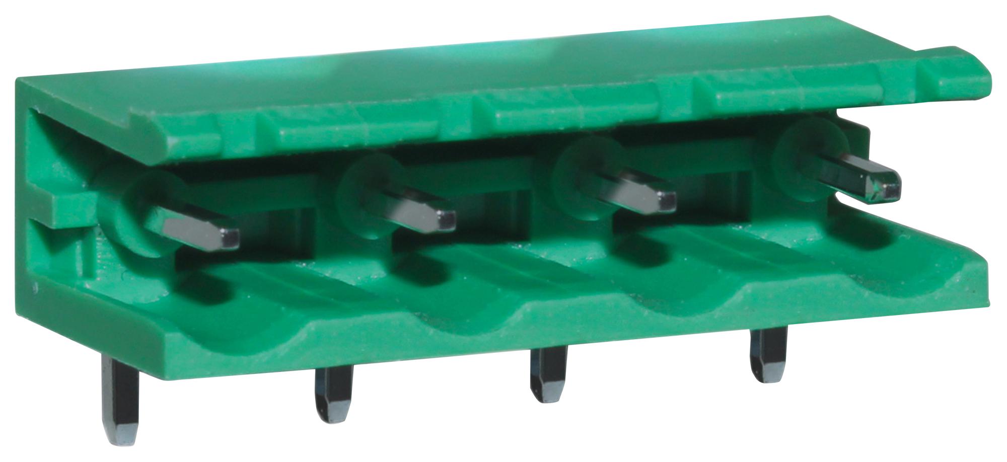 CTBP9558/4AO TERMINAL BLOCK, HEADER, R/A, 4POS, TH CAMDENBOSS