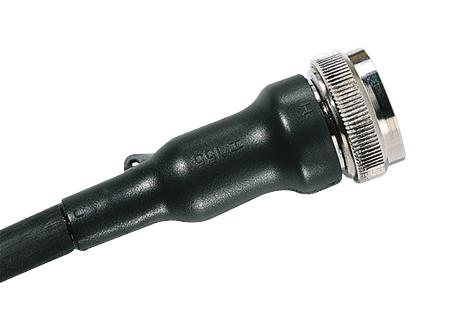 401-52019 HEAT-SHRINK BOOT, STRAIGHT, 24MM, BLK HELLERMANNTYTON