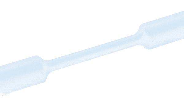 309-40953 HEAT-SHRINK TUBING, 2:1, 9.5MM, CLEAR HELLERMANNTYTON