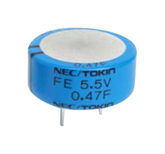 FE0H105ZF CAP, 1F, 5.5V, SUPER CAP, RADIAL KEMET