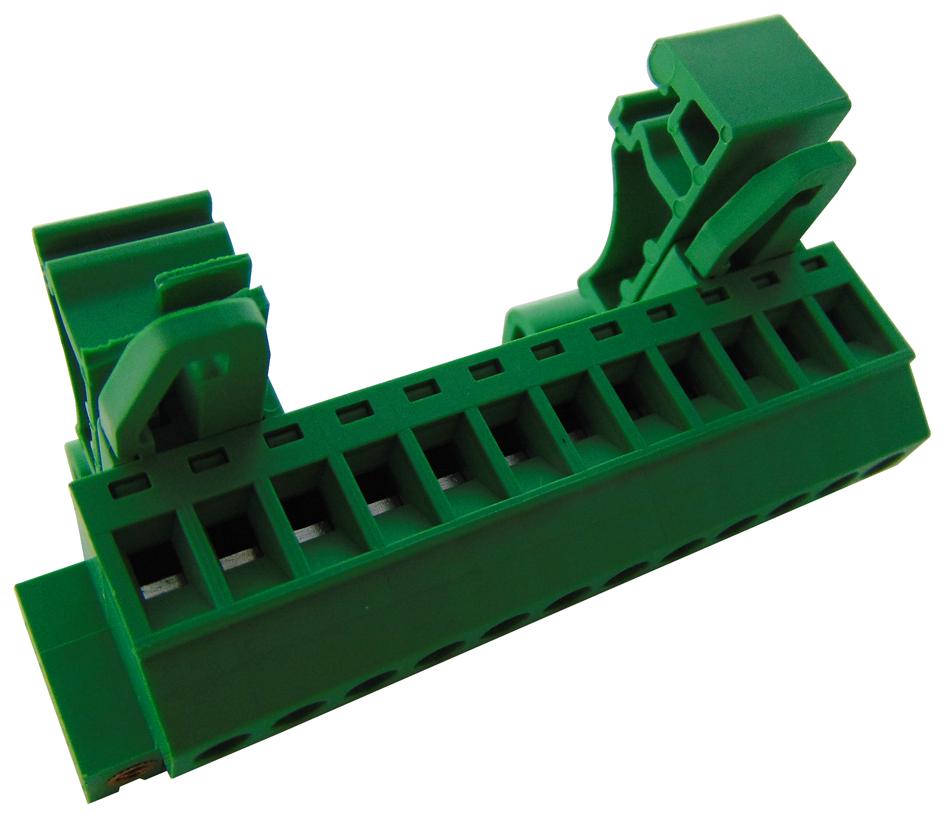 CTBPD96VJ/12FL TERMINAL BLOCK, DIN RAIL, 12POS, 14AWG CAMDENBOSS