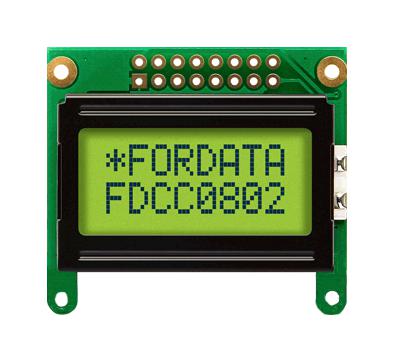 FC1601E04-NSWBBW-91*E DISPLAY, ALPHANUMERIC, 16X1, WHITE FORDATA