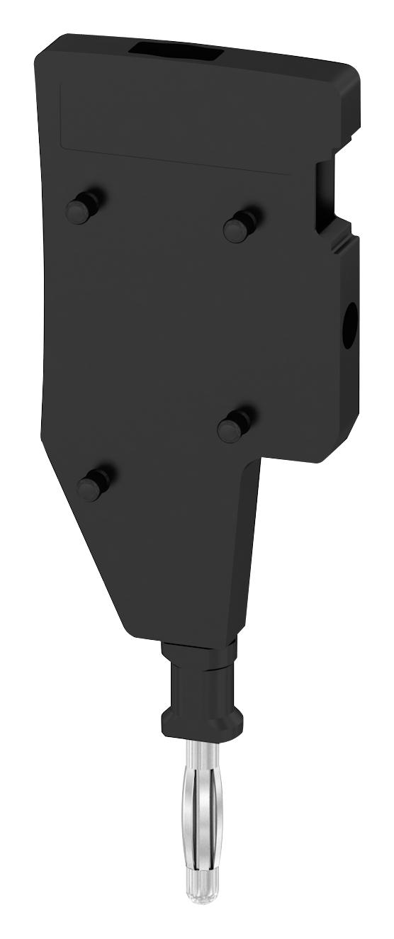 1991880000 TEST ADAPTOR, PE TERMINAL BLOCK, BLK WEIDMULLER