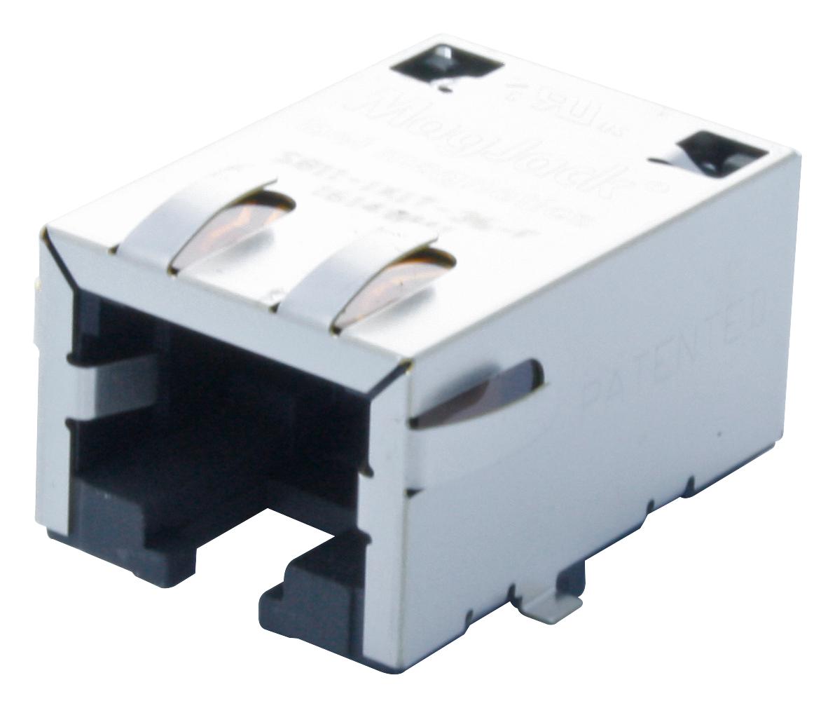 S811-1X1T-36-F CONNECTOR, RJ45, JACK, 8P8C, SMT BEL MAGNETIC SOLUTIONS