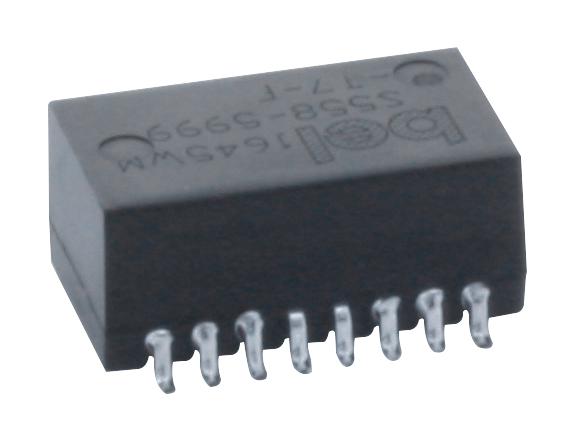 S558-5999-T7-F PULSE TRANSFORMER, 1CT:1CT, 350UH, SMD BEL MAGNETIC SOLUTIONS