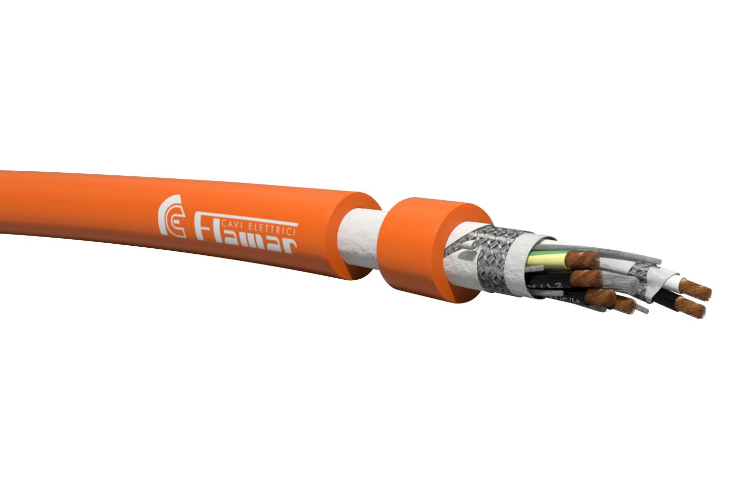 155321-0001 SHLD FLEX CABLE, 4COND, 16AWG, 1M MOLEX / FLAMAR