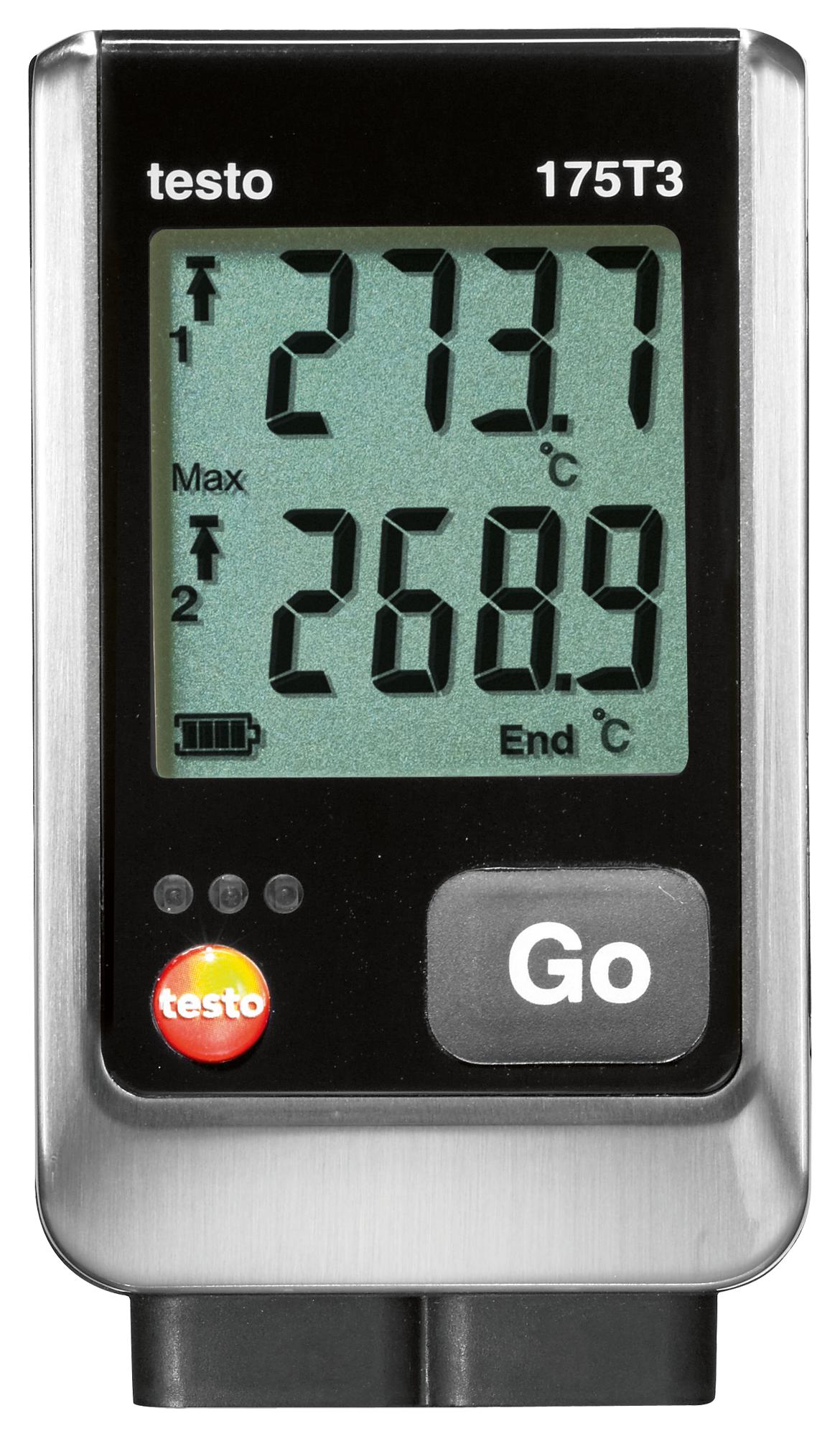 TESTO 175-T3 DATA LOGGER, TEMP, -50 TO +1000 DEG TESTO