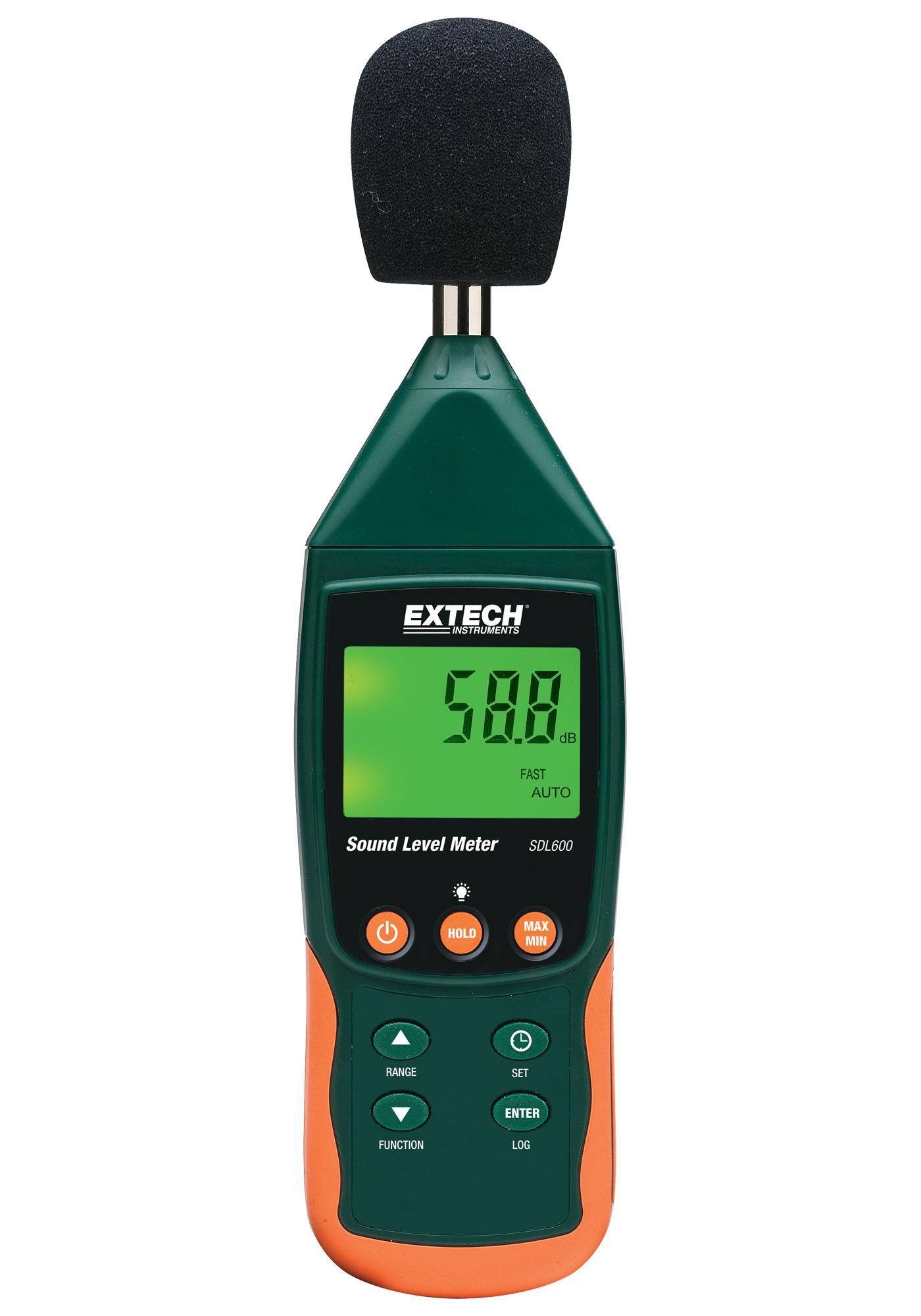 SDL600 SOUND METER /DATALOGGER, 30 TO 130 DB EXTECH INSTRUMENTS