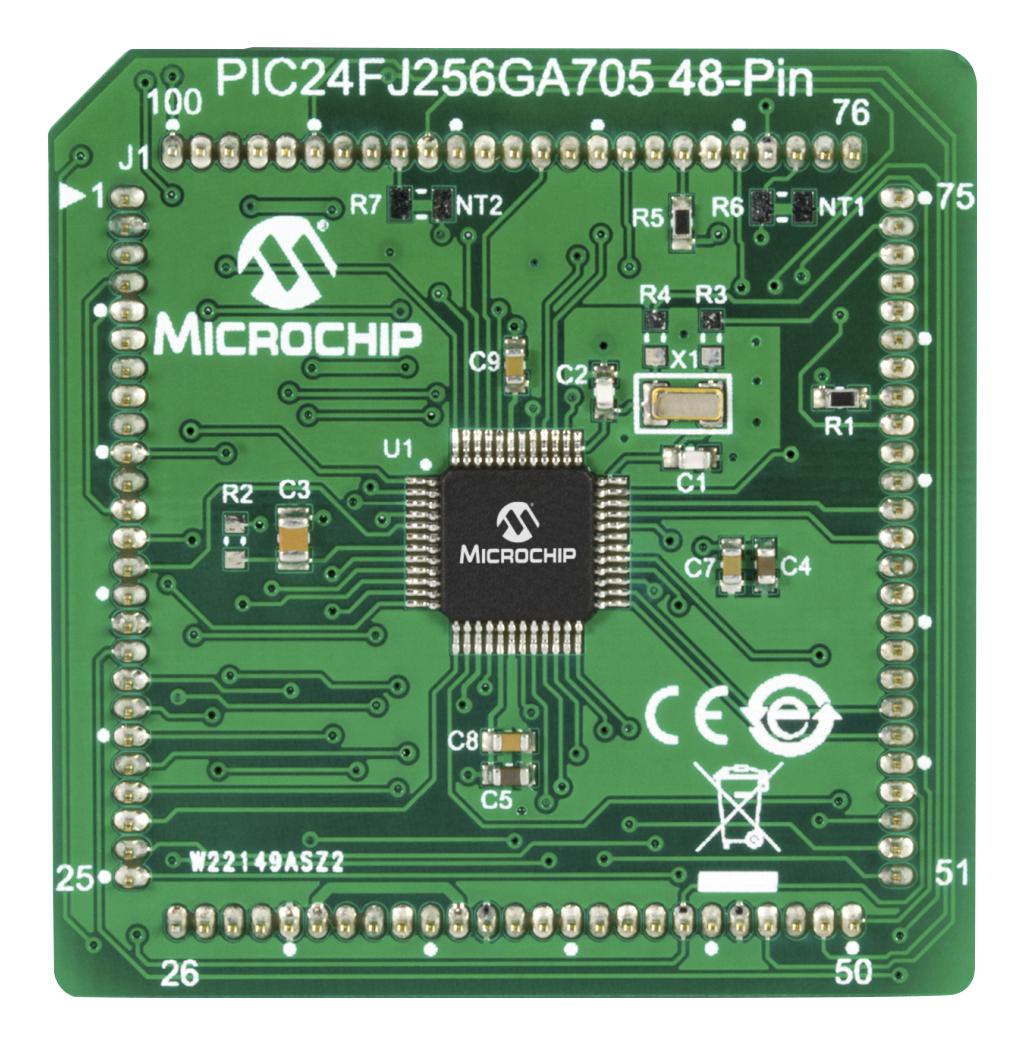 MA240039 PLUG-IN MODULE, 16 BIT MICROCONTROLLER MICROCHIP
