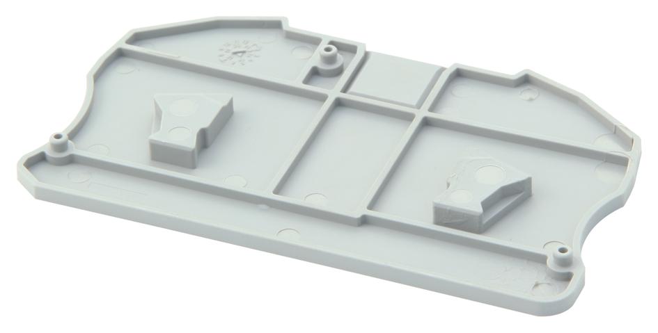 D-PT 4-TWIN END COVER, DIN RAIL TERMINAL BLOCK PHOENIX CONTACT
