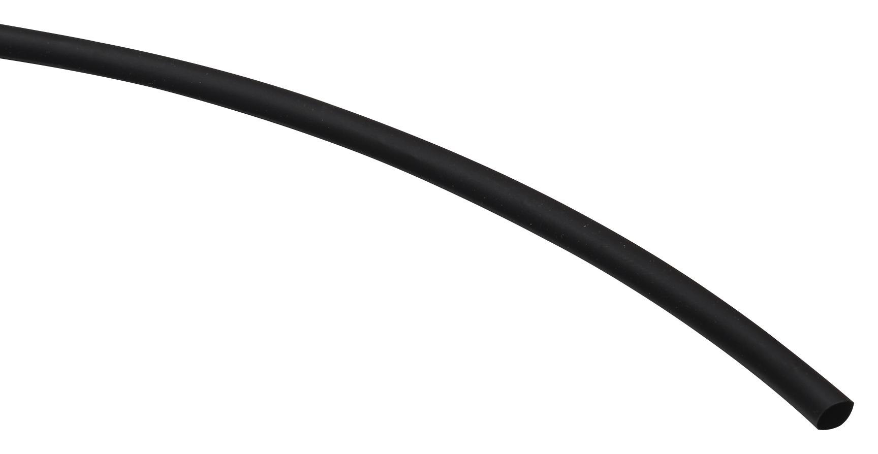 FP-301 3/8 HEAT-SHRINK TUBING, 2:1, 9.53MM, BLACK 3M