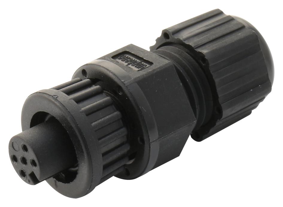 AU-05BFFA-LL7001 CIRCULAR CONNECTOR, RCPT, 5POS, CABLE AMPHENOL LTW