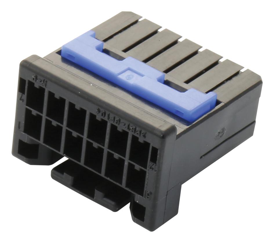 12CPT-B-2A CONN, HOUSING, RCPT, 12POS, 2MM JST (JAPAN SOLDERLESS TERMINALS)