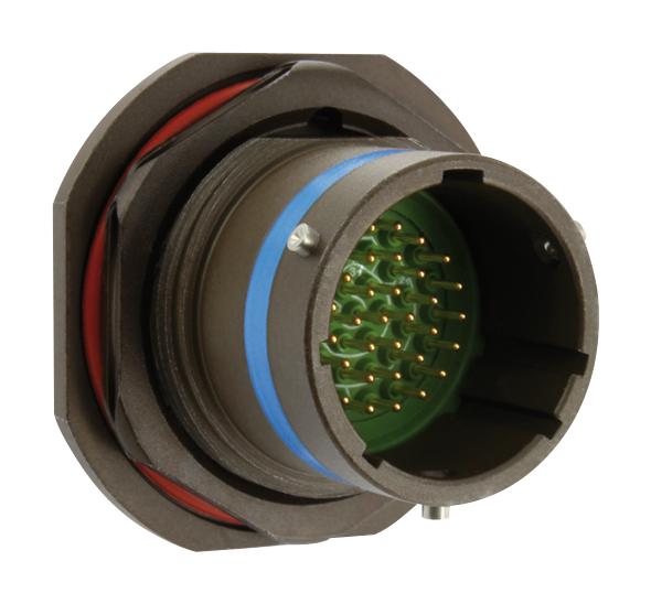 8LT721F75SA-LC CIRCULAR CONN, RCPT, 21-75, JAM NUT SOURIAU-SUNBANK / EATON