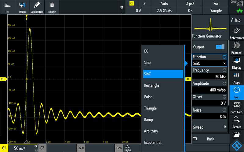 RTB-B6 ARBITRARY WAVEFORM GENERATOR, DSO ROHDE & SCHWARZ