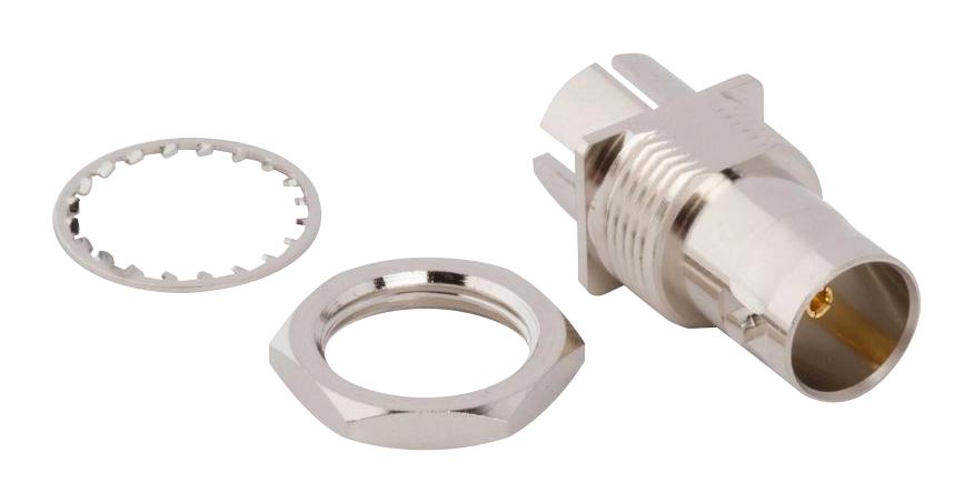 031-70526-22 RF COAXIAL, BNC JACK, 75 OHM, PCB AMPHENOL RF