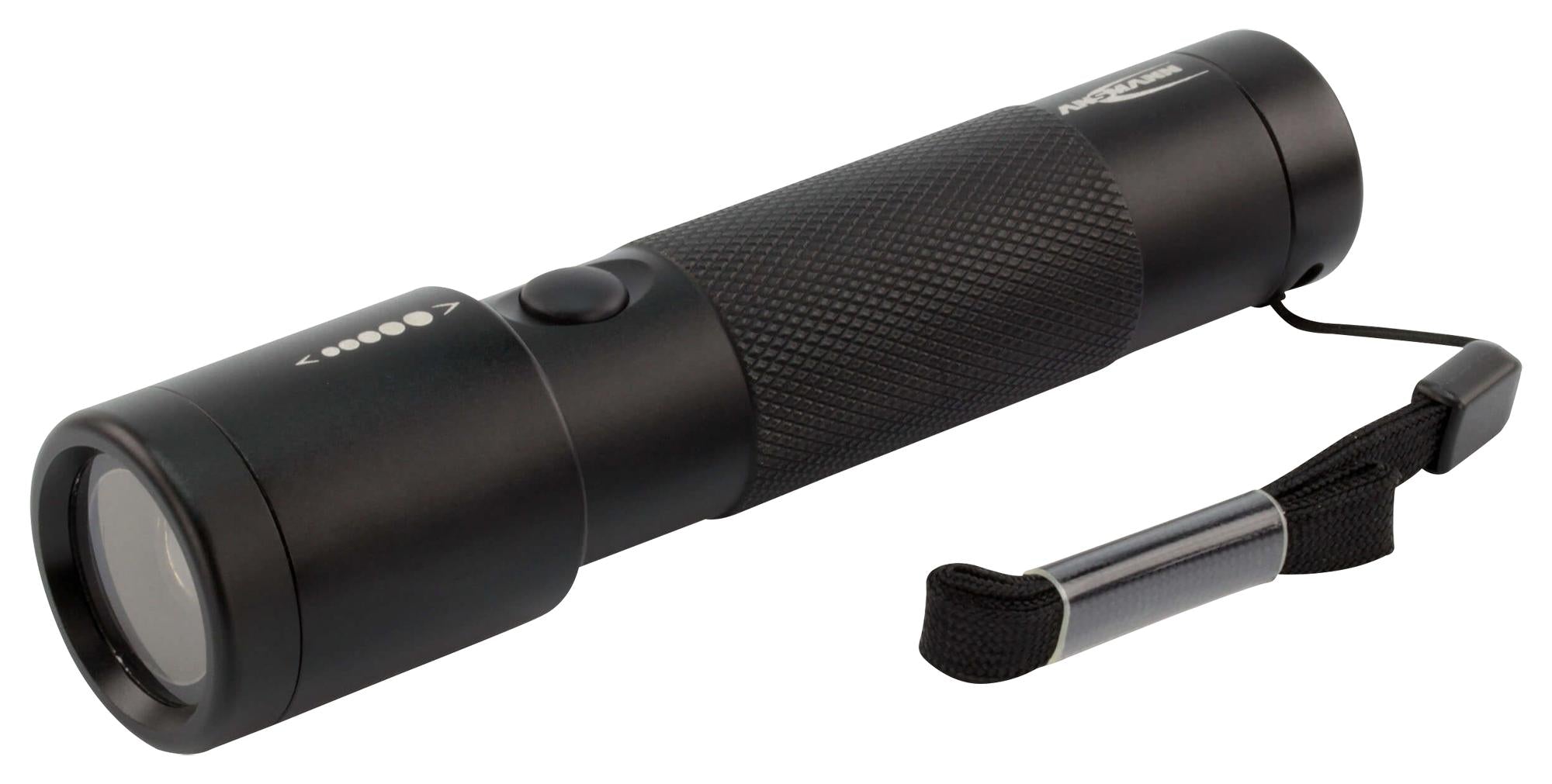 1600-0138 TORCH, LED, 200LM, 3 X MICRO AAA, BLACK ANSMANN