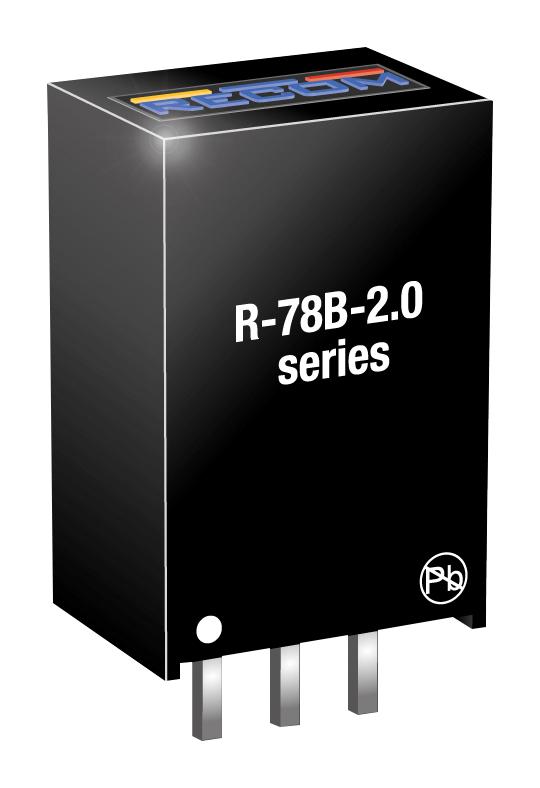 R-78B5.0-2.0 DC-DC CONVERTER, 5V, 2A RECOM POWER