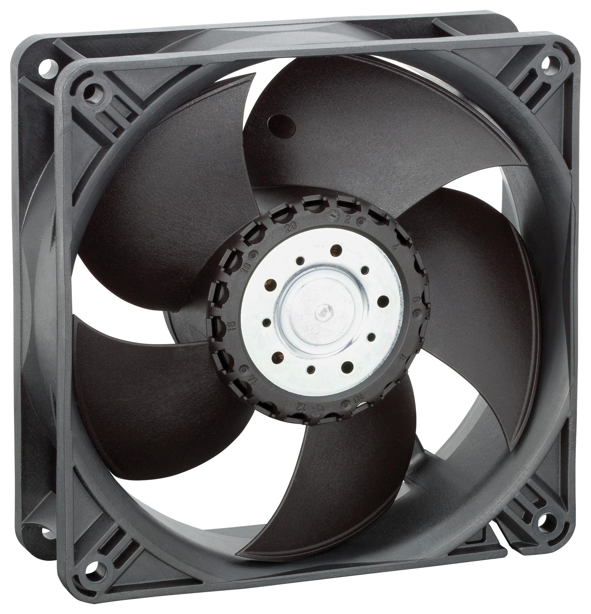 4414/2HHP AXIAL FAN, 119MM, 24V, 167.74CFM, 55DBA EBM-PAPST