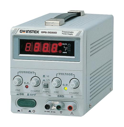 GPS-3030D. POWER SUPPLY, 1 O/P, 3A, 30V, ADJ GW INSTEK