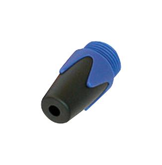 BPX-6-BLUE BOOT, PHONE PLUG, 1/4", BLUE NEUTRIK
