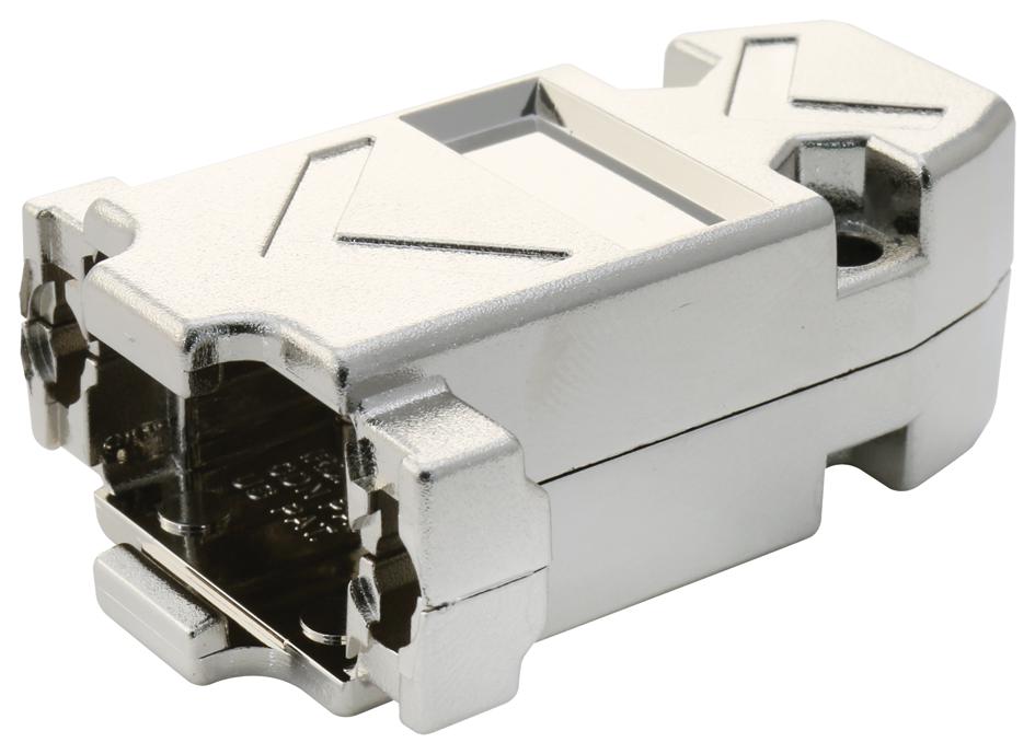 SPC14987 D SUB COVER, 180 DEG, SIZE DE, ABS MULTICOMP PRO