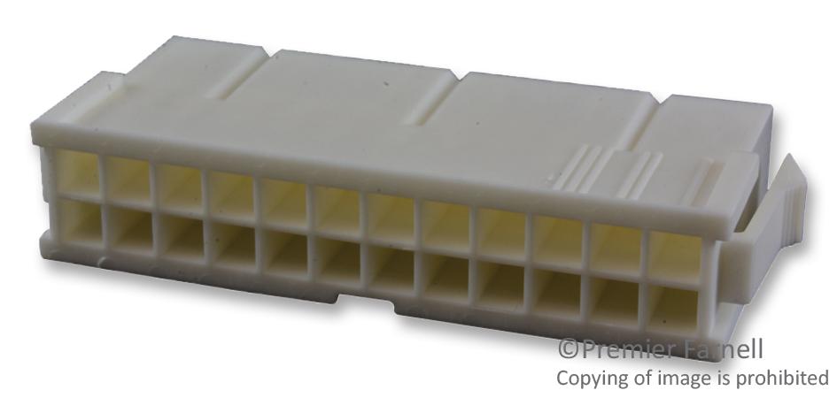 39-01-2246 CONNECTOR HOUSING, PLUG, 24POS MOLEX