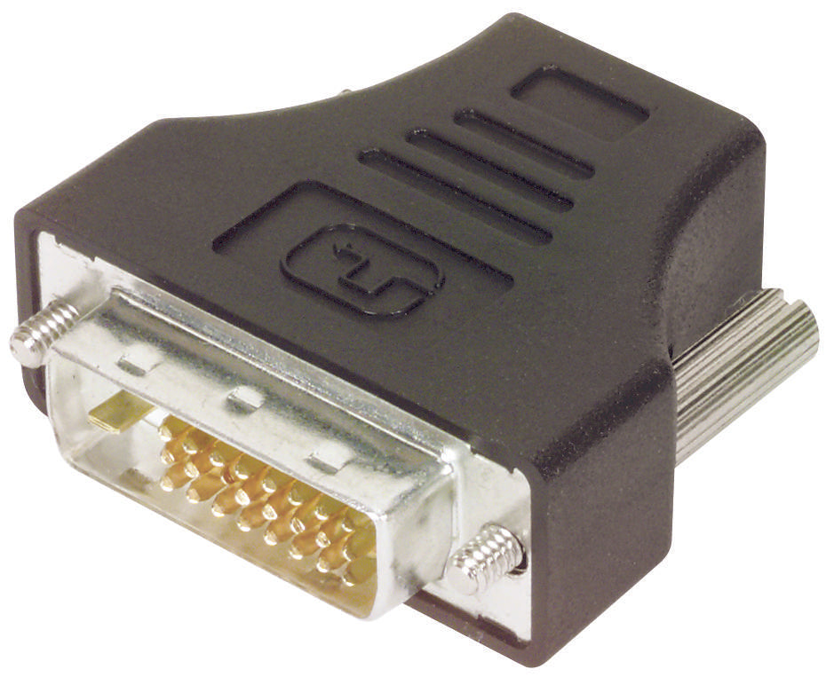DVIHDMF ADAPTER, DVI-D PLUG TO HDMI RCPT L-COM