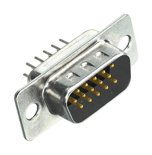 09563617700 HD D-SUB CONN, PLUG, 44POS, TH HARTING