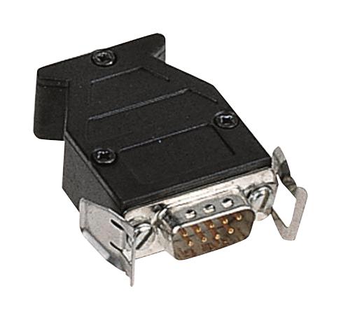 09670370452 D SUB BACKSHELL, 45/180DEG, SIZE DC HARTING