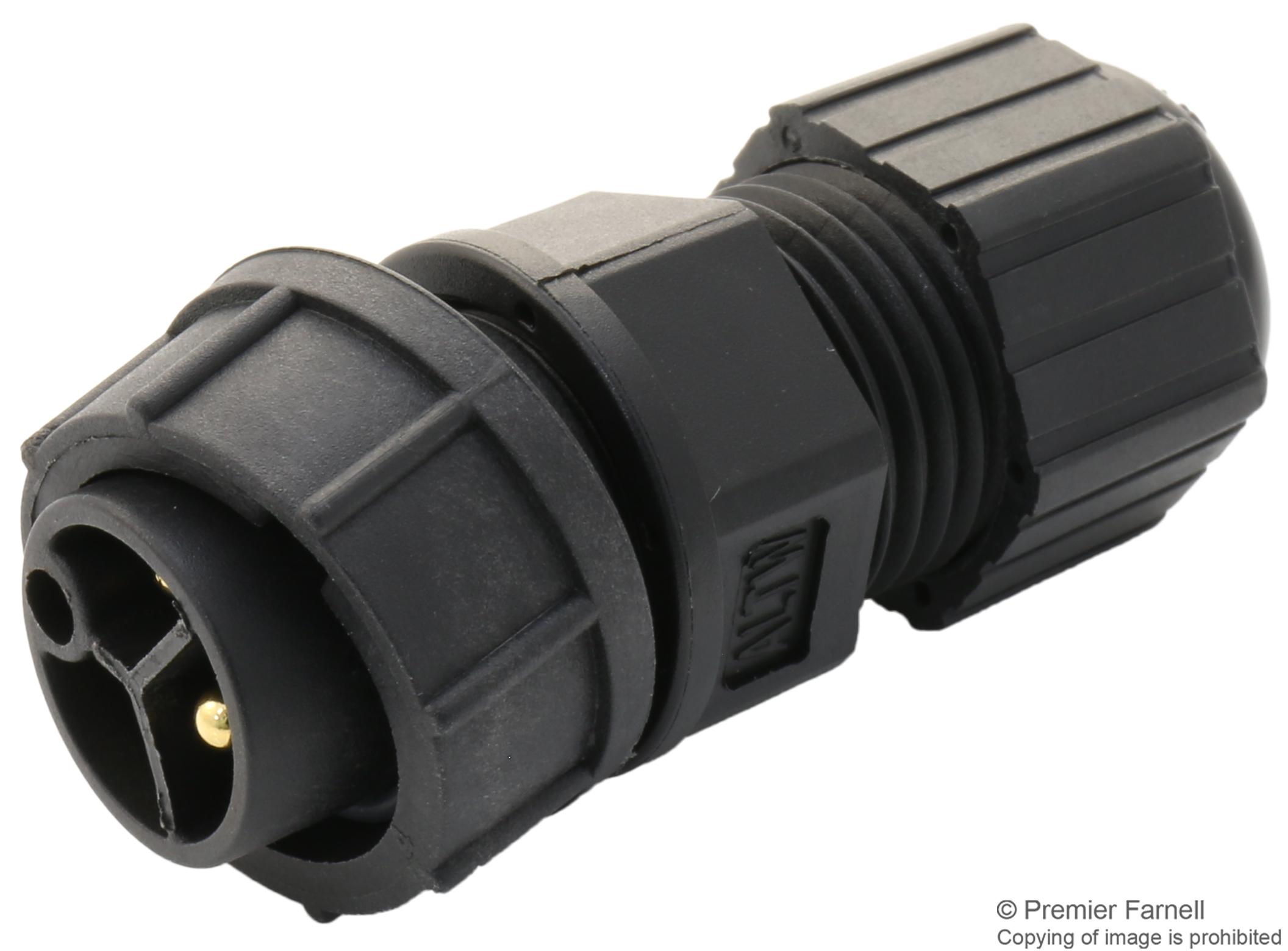 PWC-03BFMA-LL7001 CIRCULAR CONN, RCPT, 2+PE, CABLE AMPHENOL LTW