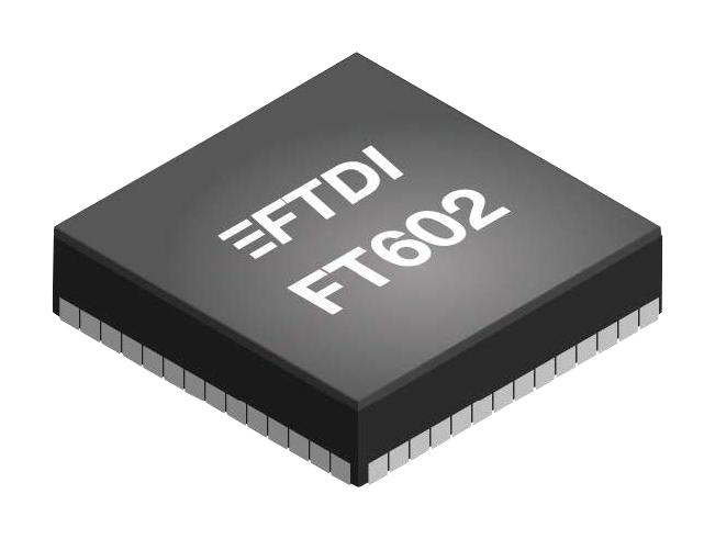 FT602Q-B-T INTERFACE BRIDGE, USB TO FIFO, QFN-76 FTDI
