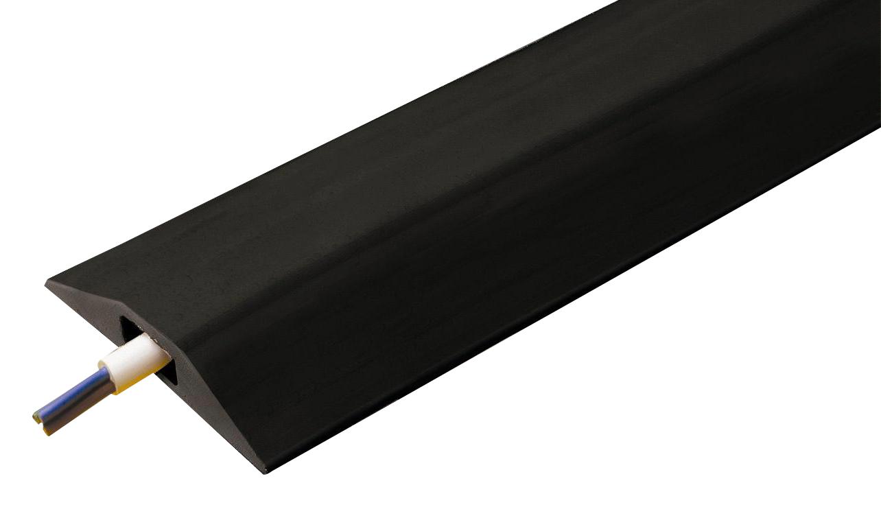 26001605 CABLE PROTECTOR, 9M X 68MM, BLACK VULCASCOT