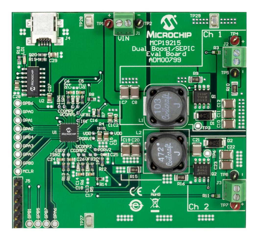 ADM00799 EVAL BOARD, PWM CONTROLLER MICROCHIP