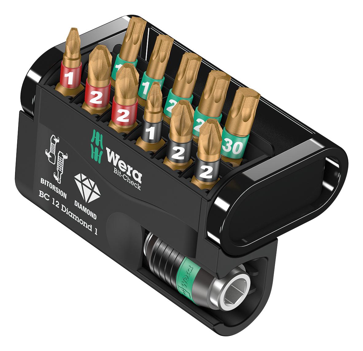 05057421001 BIT SET, PH/PZ/TX, 12PC WERA