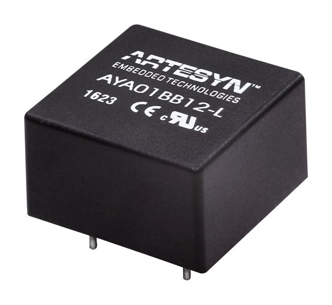 AYA01A05-L 3W ISOLAT DCDC CONV,4.5-10VIN,5V@0.6A ARTESYN EMBEDDED TECHNOLOGIES