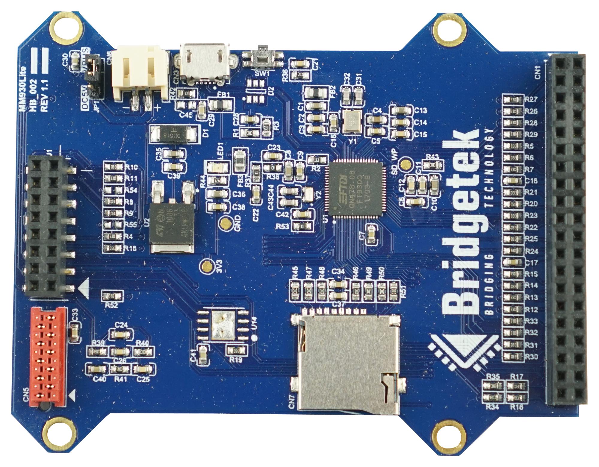 MM930LITE DEV MODULE, USB TO SERIAL COMM INTERFACE BRIDGETEK