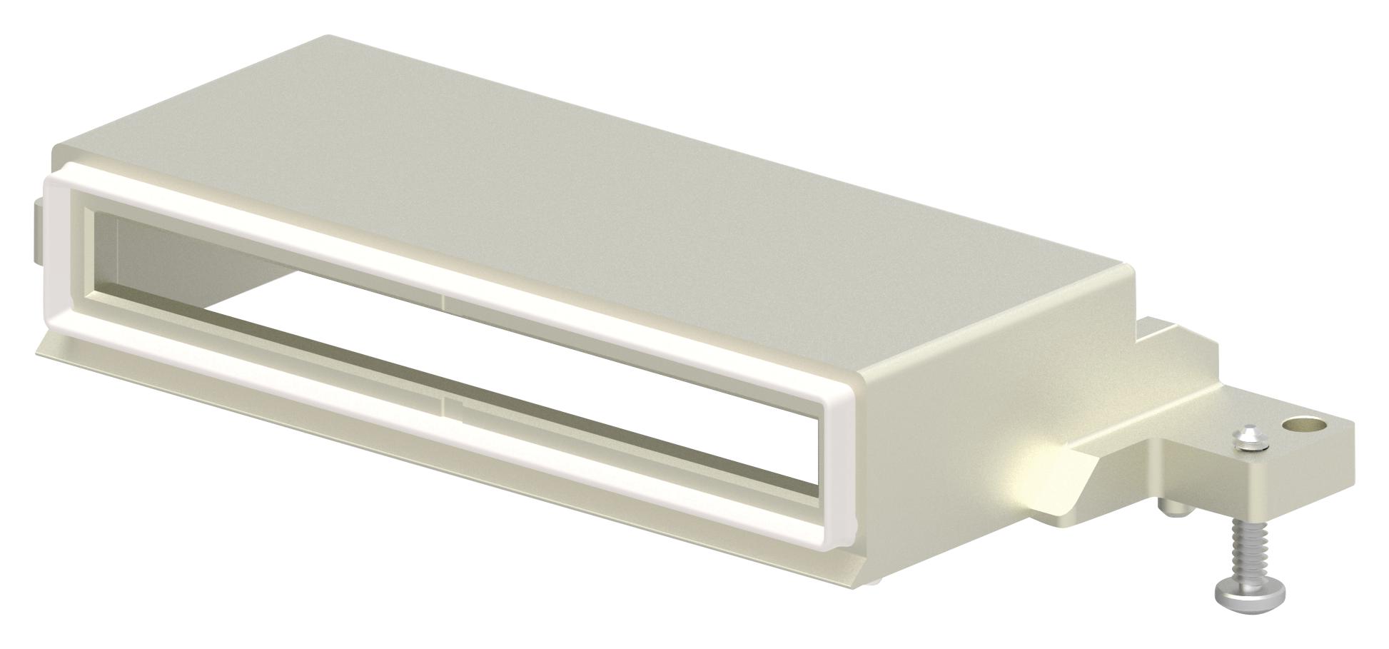 2304452-1 COVER W/ GASKET, CFP2 1X1 I/O CONNECTOR TE CONNECTIVITY