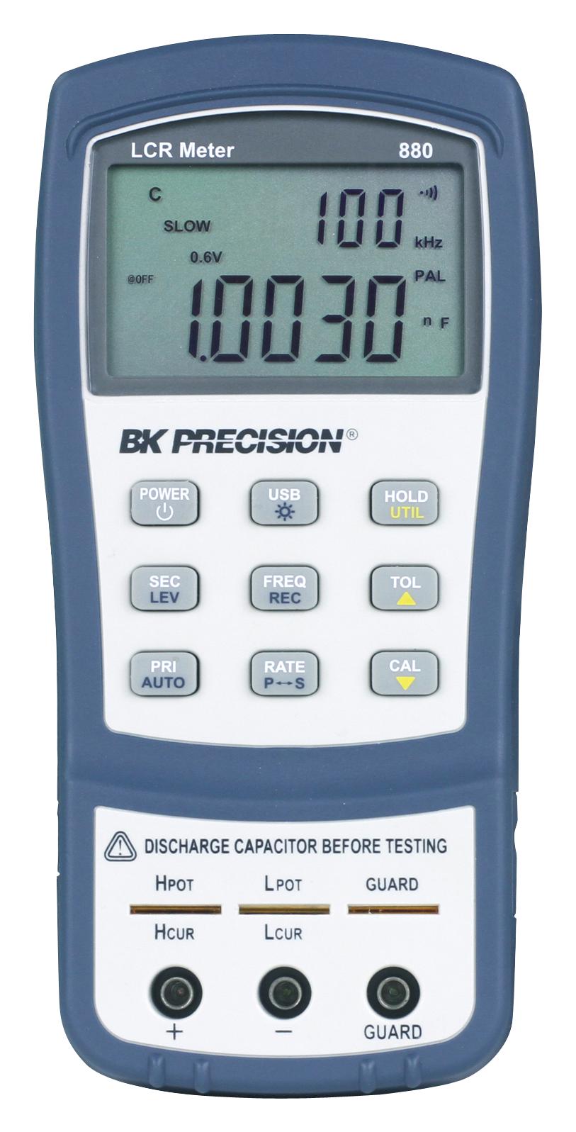 BK880 LCR METER, HANDHELD, 40000 COUNT B&K PRECISION