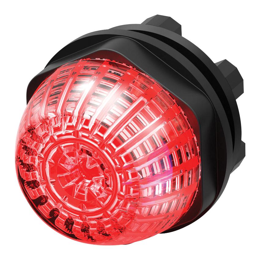 14-060.207 PANEL INDICATOR, 22.5MM, RED, 24V EAO