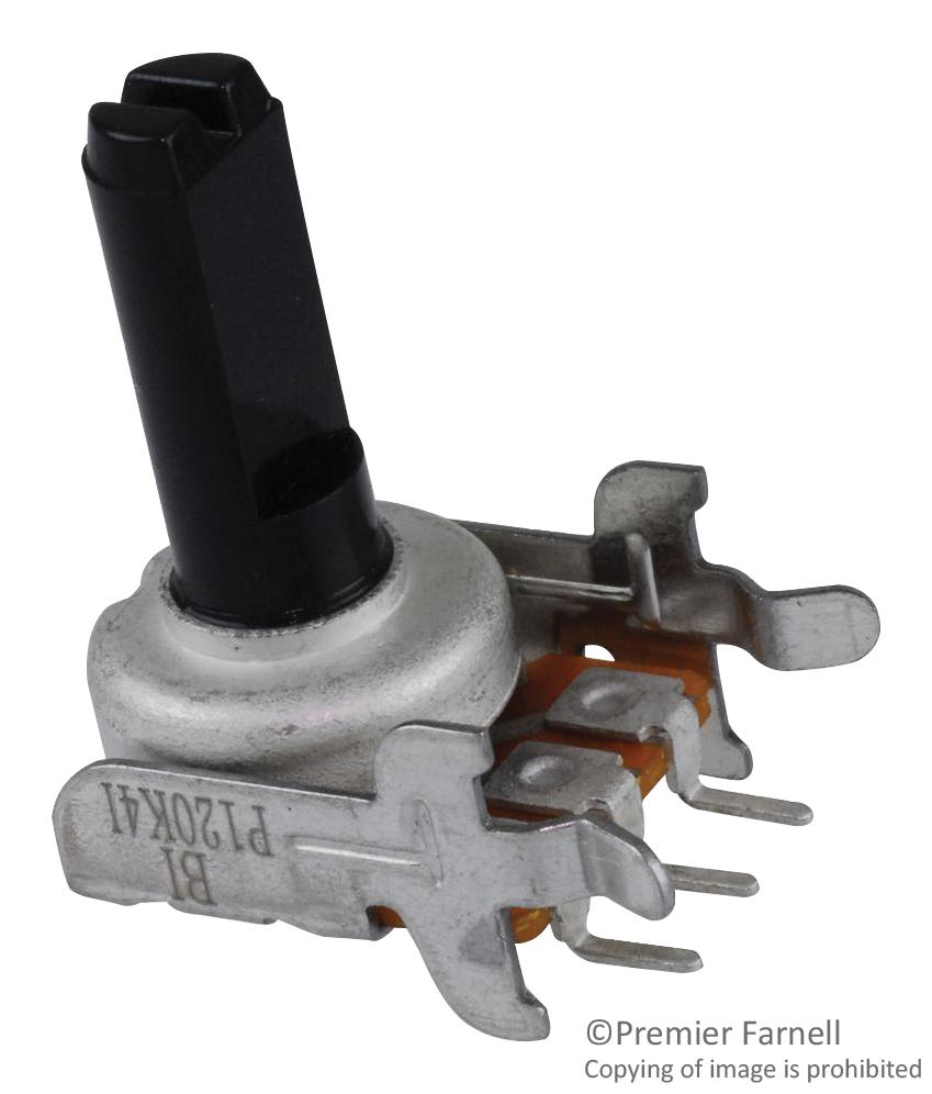 P120K-F20BR5K POTENTIOMETER, ROTARY, 5K, 20MM, 20% TT ELECTRONICS / BI TECHNOLOGIES
