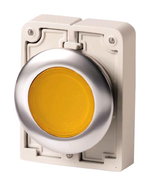 M30C-FDL-Y SWITCH ACTUATOR, 30MM ILLUM PB, YELLOW EATON MOELLER