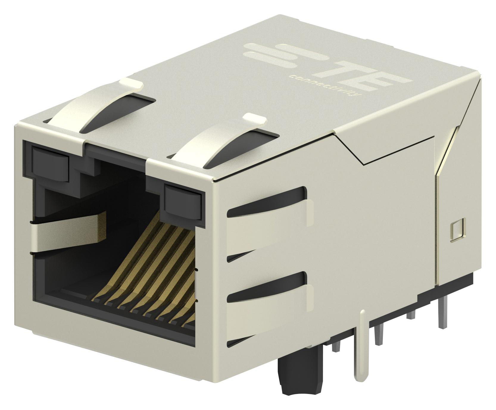 5-2301994-8 RJ45 CONNECTOR, JACK, 8P8C, 1PORT, TH TE CONNECTIVITY
